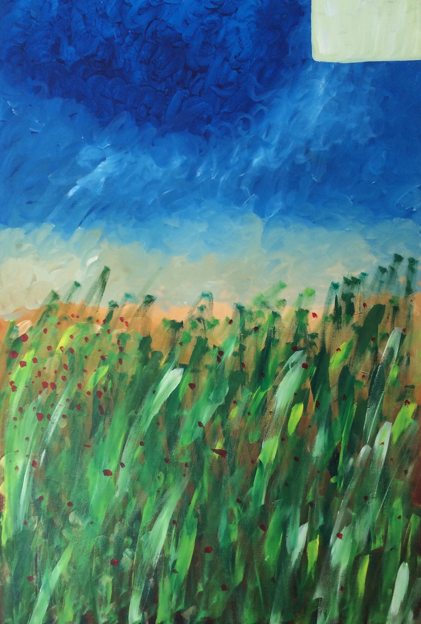 Astratto Acrilico su tela 100 x 200 x 4