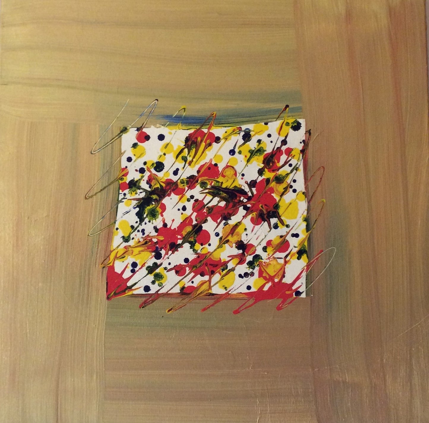 Astratto Acrilico su tela 50 x 50 x 2 Coppia